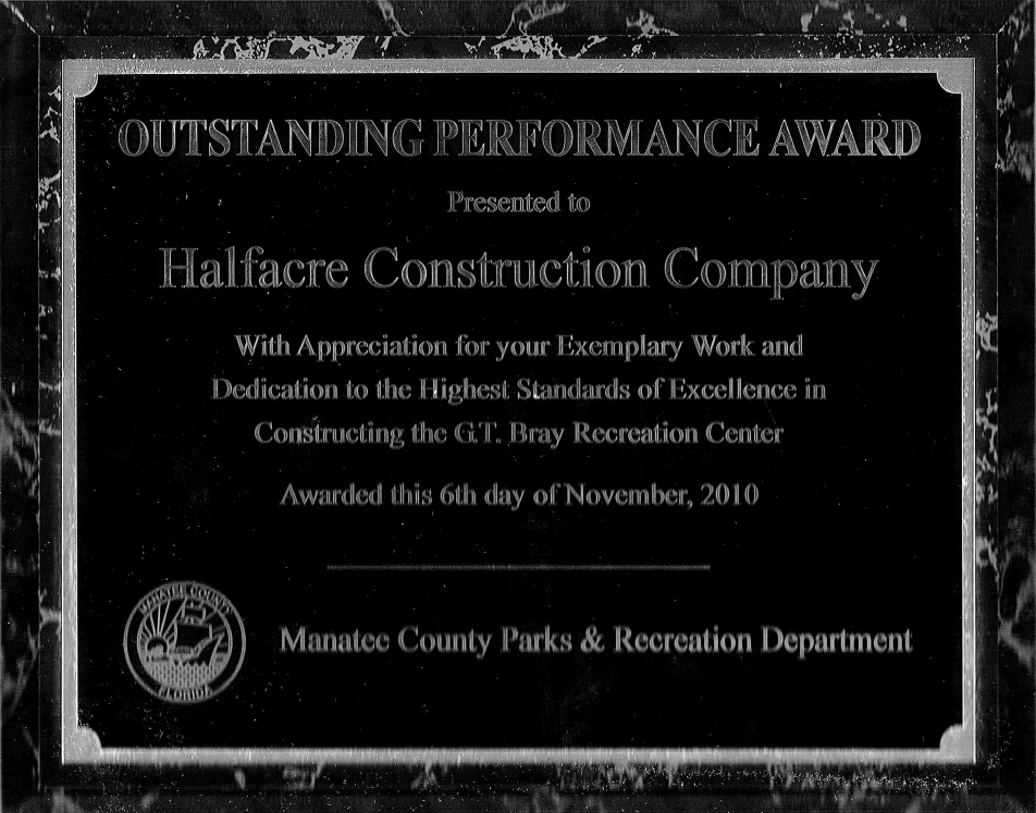 Outstanding Performance Award